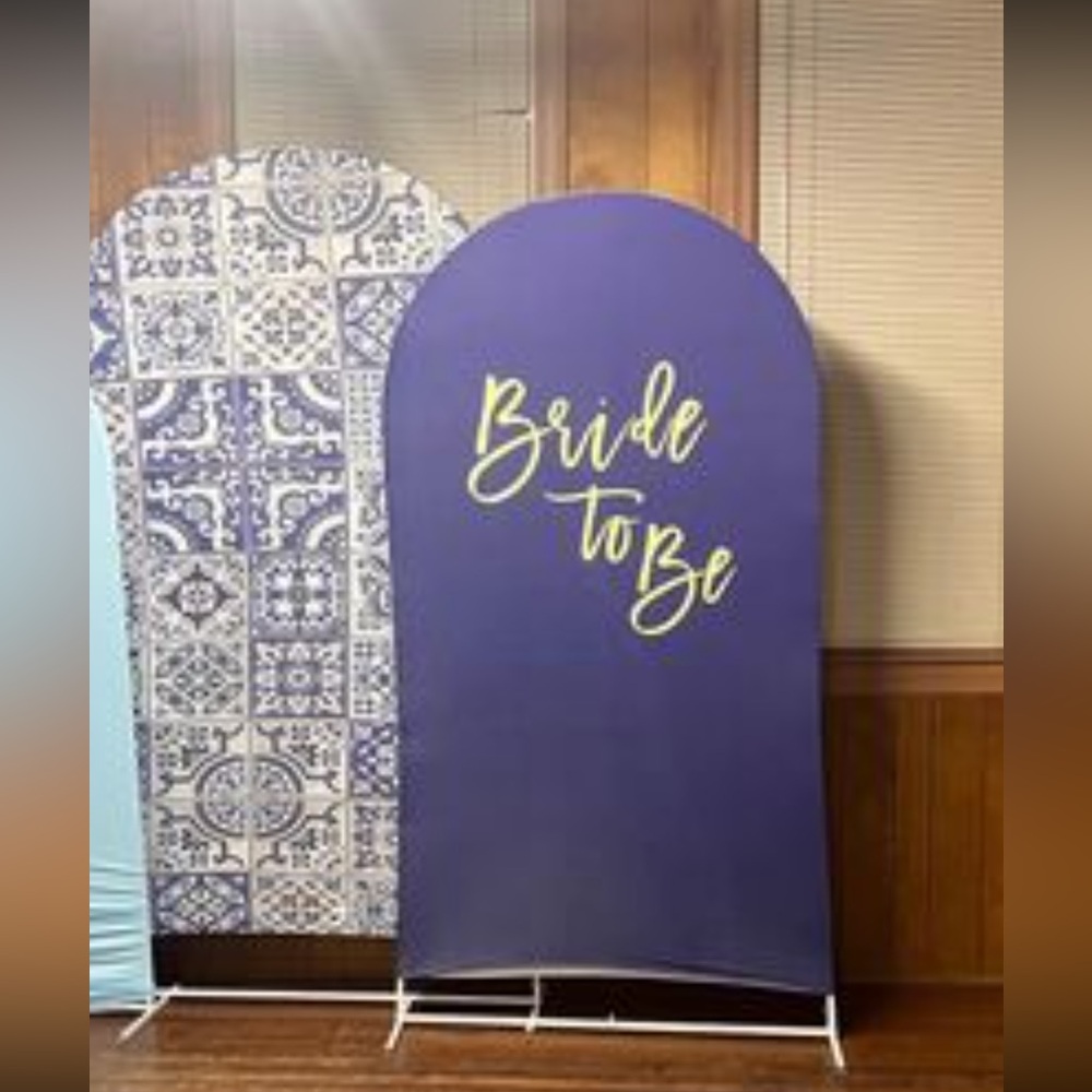 Bridal shower arch covers